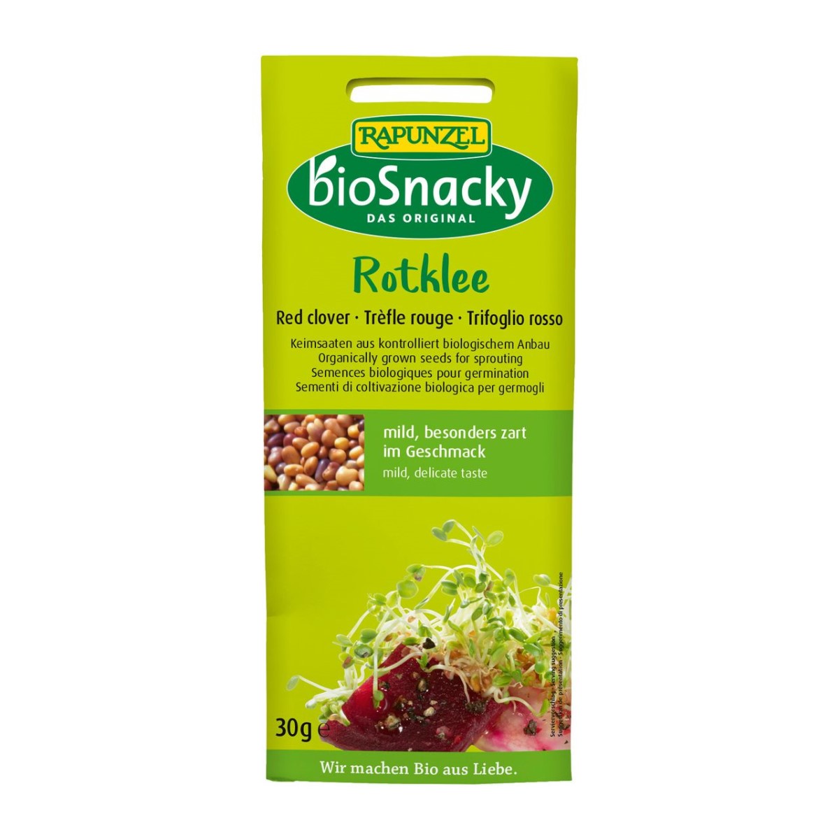 Rapunzel Rotklee bioSnacky 30 g Rapunzel Rotklee bioSnacky 30 g