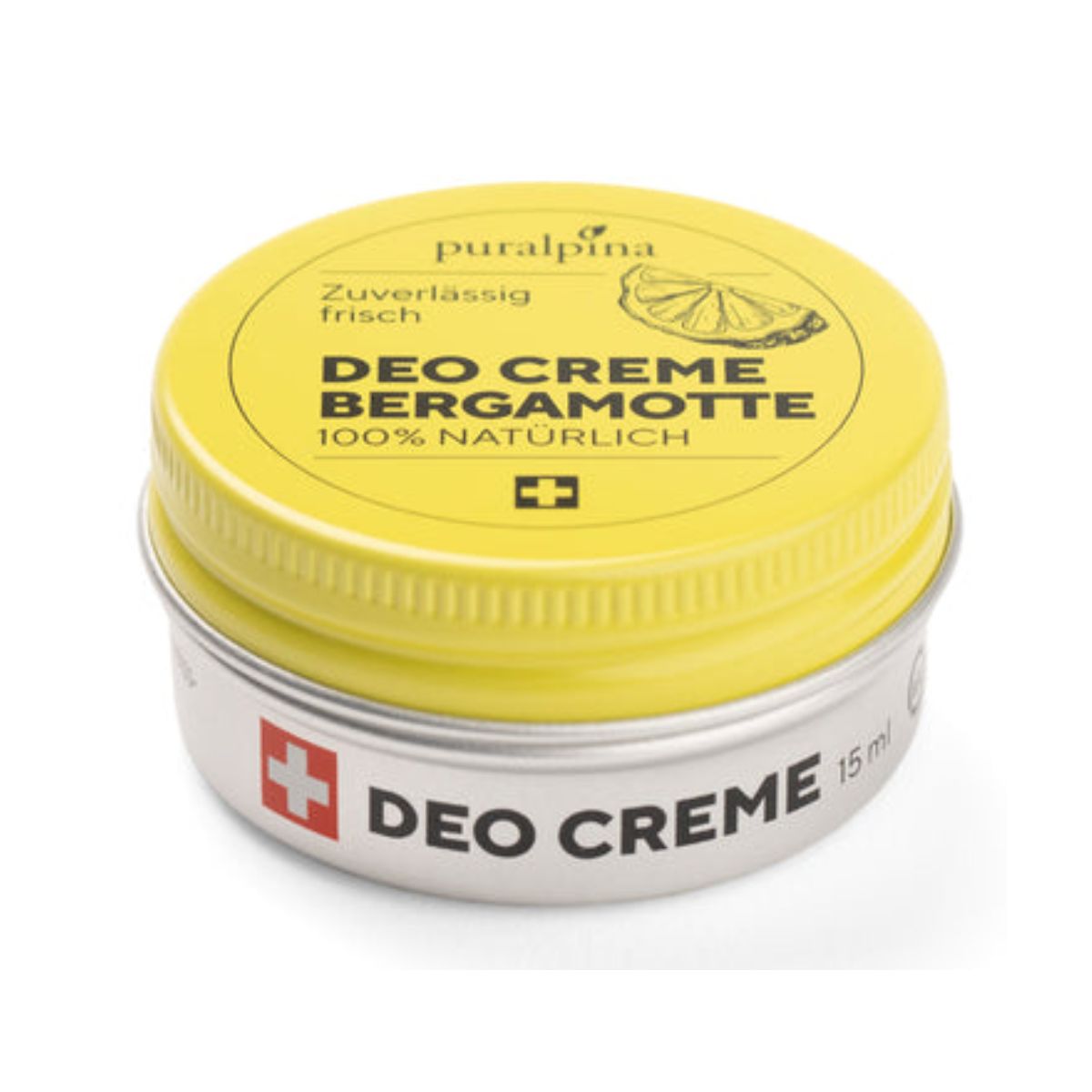 Puralpina Deo Creme Bergamotte Dose 15 ml