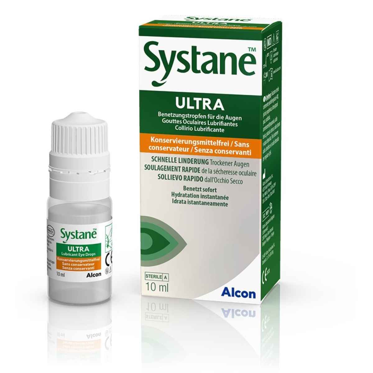 Systane Ultra gouttes mouillantes sans conservateur 10 ml