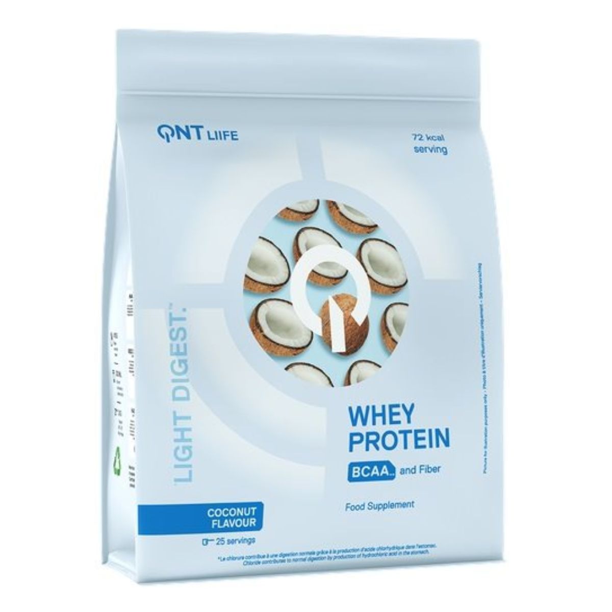QNT Light Digest Whey Protein 500 g Coconut