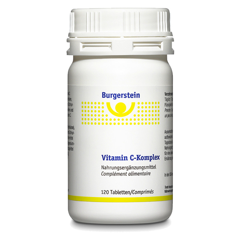 Burgerstein Vitamin C Komplex Tabletten 120 Stück Burgerstein Vitamin C Komplex Tabletten 120 Stück