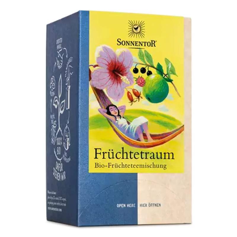 SONNENTOR Früchte Traum Tee einzeln 18 Beutel SONNENTOR Früchte Traum Tee einzeln 18 Beutel