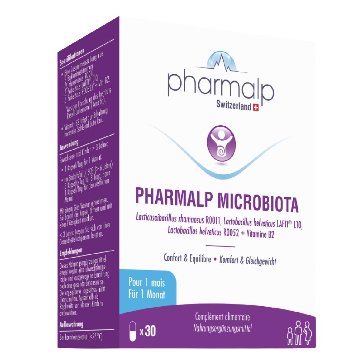 Pharmalp Microbiota gélules 30 pièces