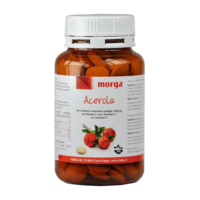 MORGA Acerola Tabletten 180 Stück MORGA Acerola Tabletten 180 Stück