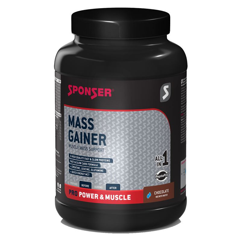 SPONSER Mass Gainer Vanille All in 1 Dose 1.2 kg SPONSER Mass Gainer Vanille All in 1 Dose 1.2 kg