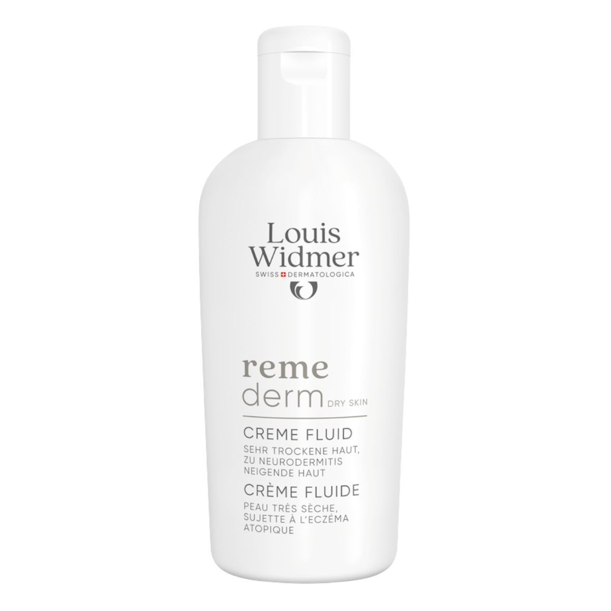 Louis Widmer Remederm Crème Fluide Probiotique 200 ml avec parfum
