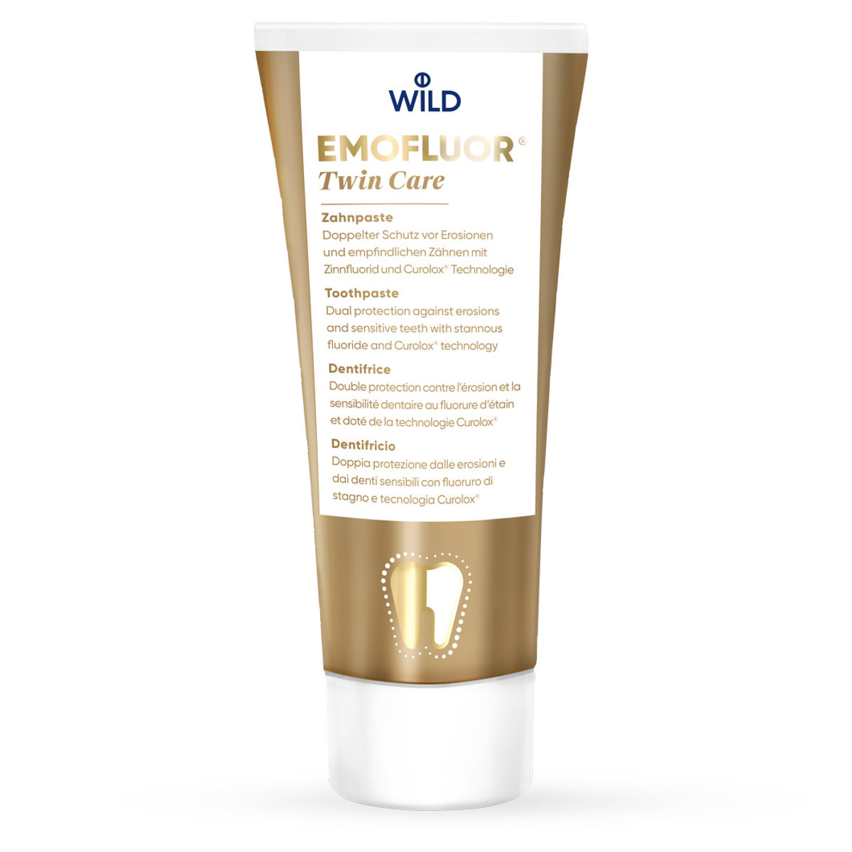 Emofluor Twin Care Zahnpaste Tube 75 ml Emofluor Twin Care Zahnpaste Tube 75 ml