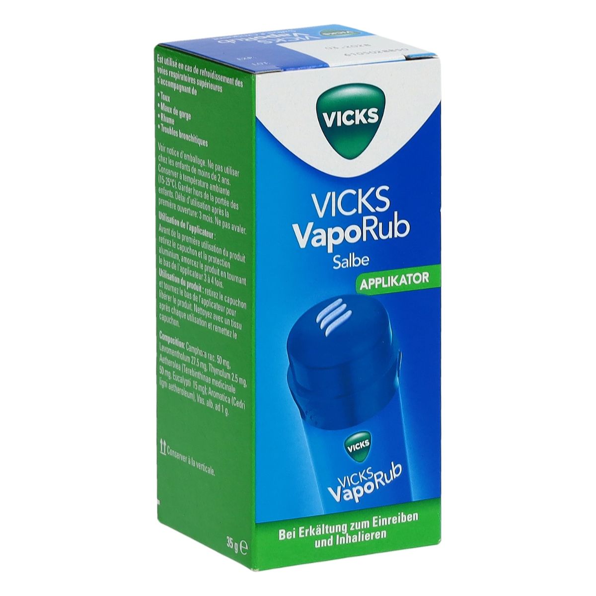 Vicks VapoRub Salbe Applikator 35 g