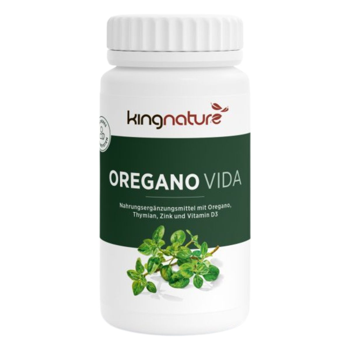Kingnature Oregano Vida Kapseln 614 mg Dose 60 Stück