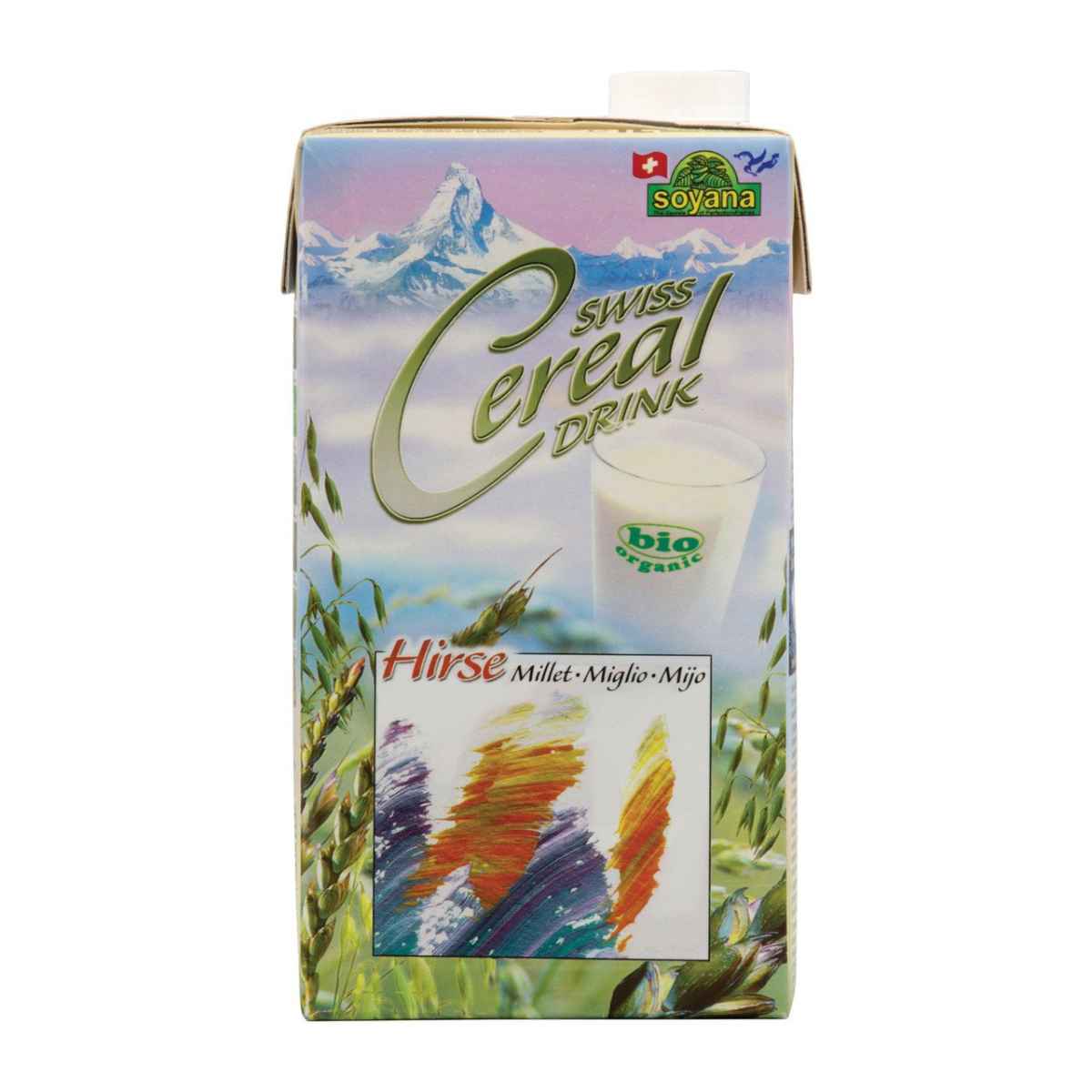 SOYANA SWISS Cereal Hirse Drink Bio 1 lt SOYANA SWISS Cereal Hirse Drink Bio 1 lt