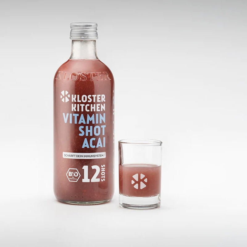 Kloster Kitchen Ingwer Shot Acai Bio 360 ml Kloster Kitchen Ingwer Shot Acai Bio 360 ml