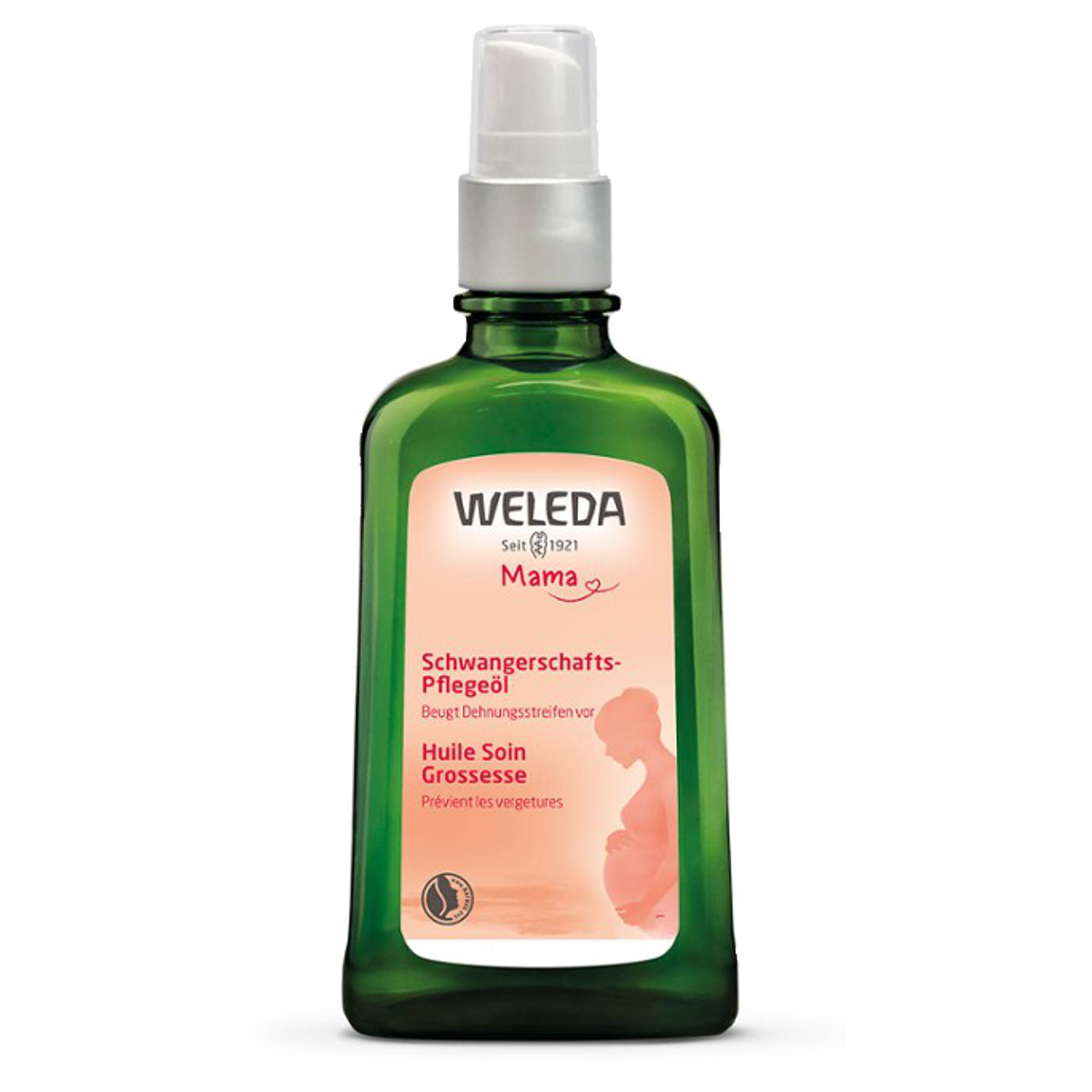 Weleda Schwangerschafts-Pflegeöl Dispenser 100 ml Weleda Schwangerschafts-Pflegeöl Dispenser 100 ml