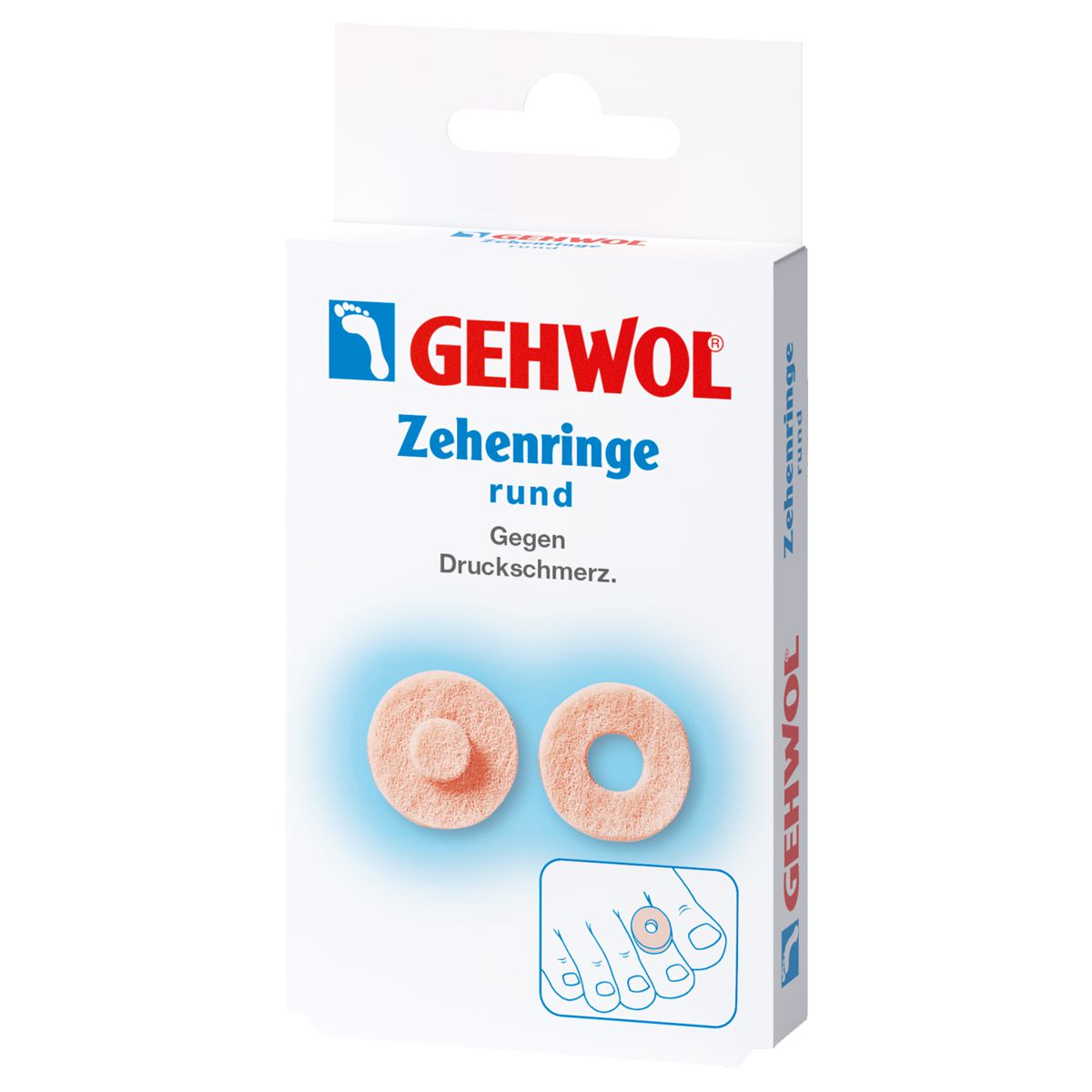 Gehwol Zehenringe rund 9 Stück Gehwol Zehenringe rund 9 Stück