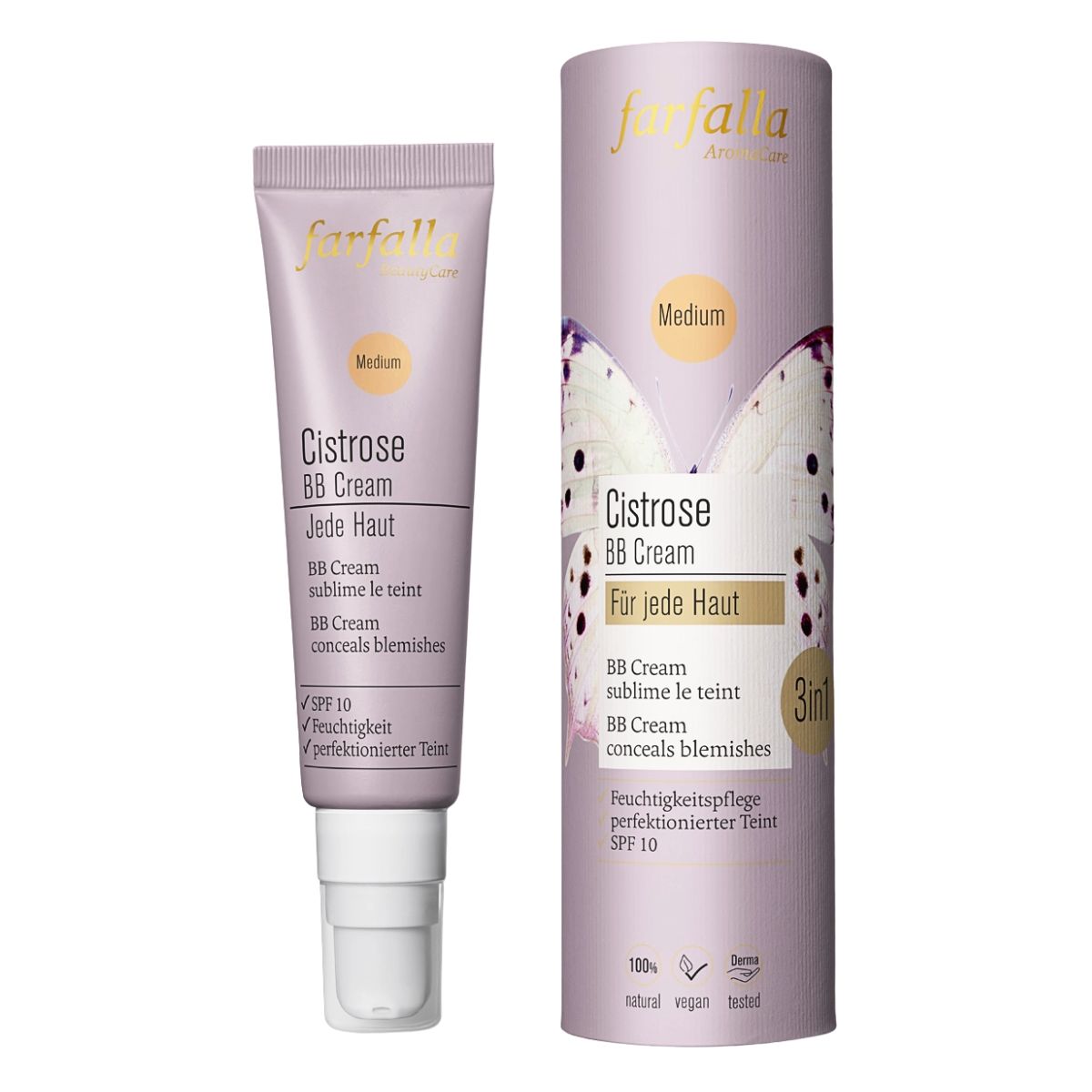 Farfalla BB Cream Cistrose Medium 30 ml