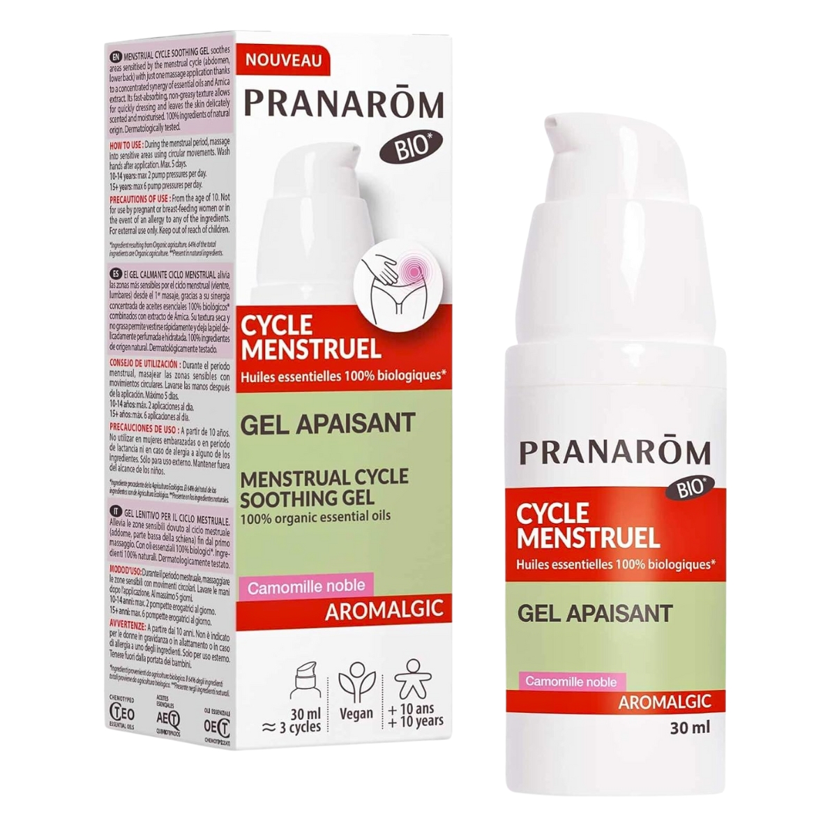 Pranarom Aromalgic Menstruationszyklus beruhigend 30 ml Pranarom Aromalgic Menstruationszyklus beruhigend 30 ml
