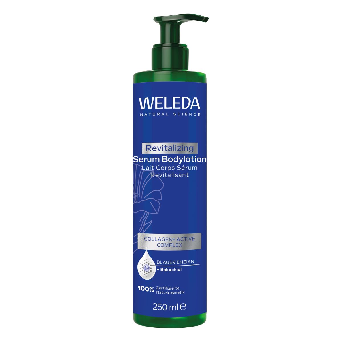 Weleda Sérum Bodylotion revitalisant Gentiane bleue 250 ml
