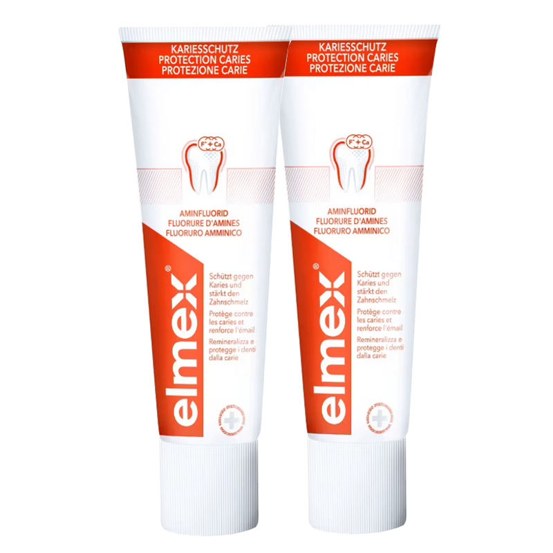 ELMEX Kariesschutz Zahnpasta Duo 2 x 75 ml ELMEX Kariesschutz Zahnpasta Duo 2 x 75 ml