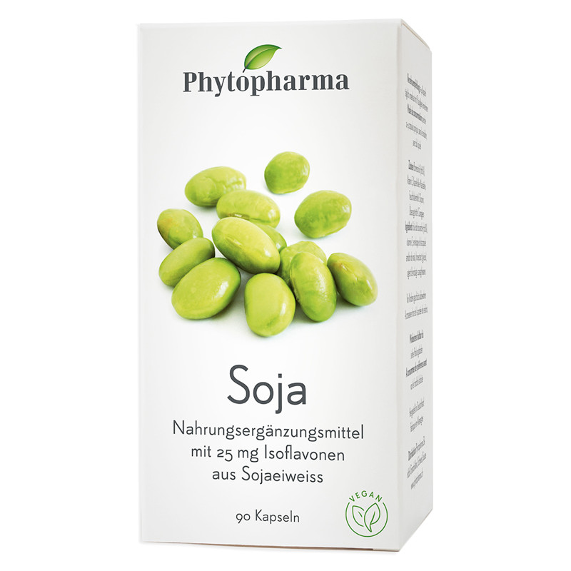 Phytopharma Soja Kapseln 90 Stück Phytopharma Soja Kapseln 90 Stück