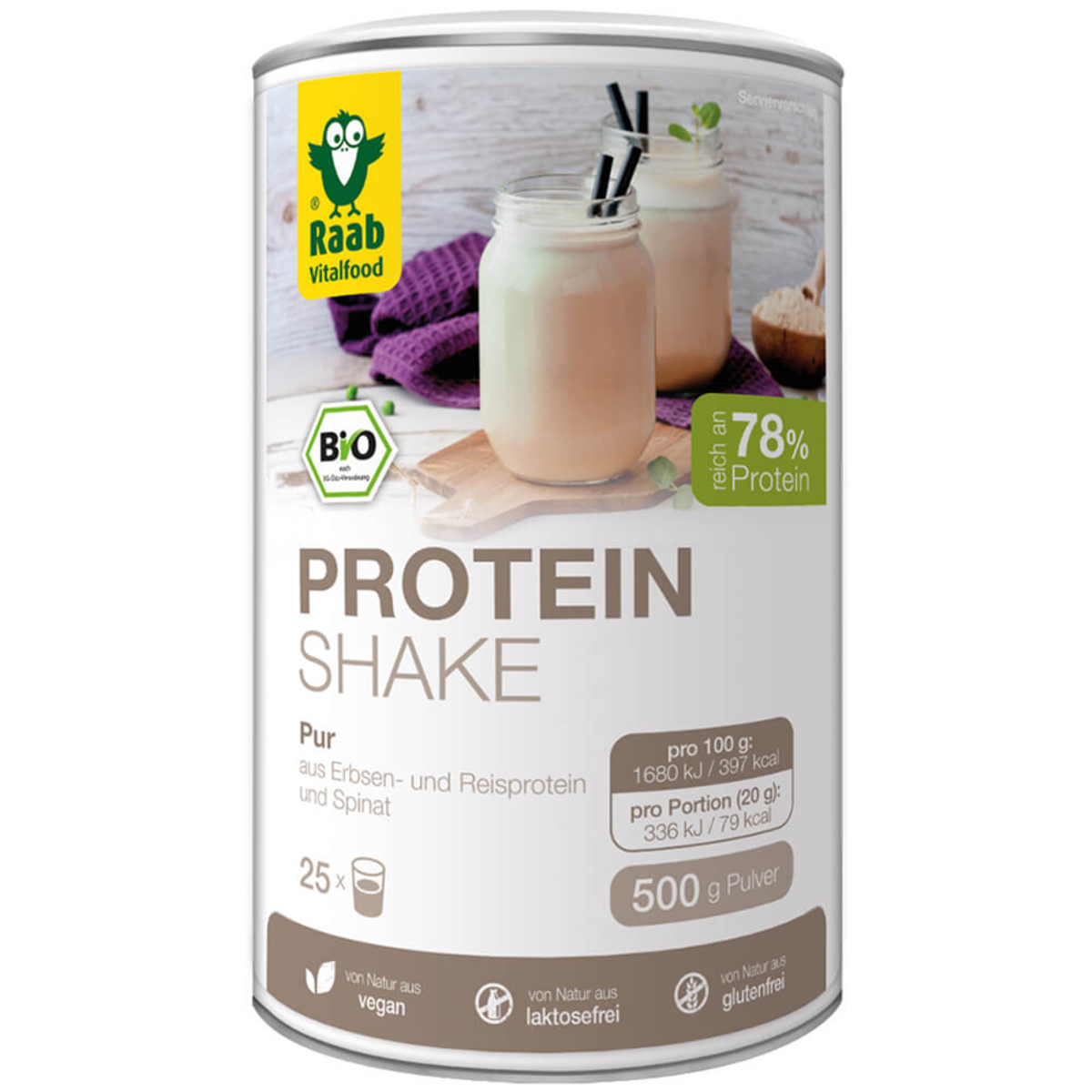Raab Vitalfood Protein Shake 78% Protein