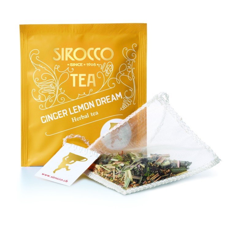 Sirocco Teebeutel Ginger Lemon Dream 20 Stück Sirocco Teebeutel Ginger Lemon Dream 20 Stück