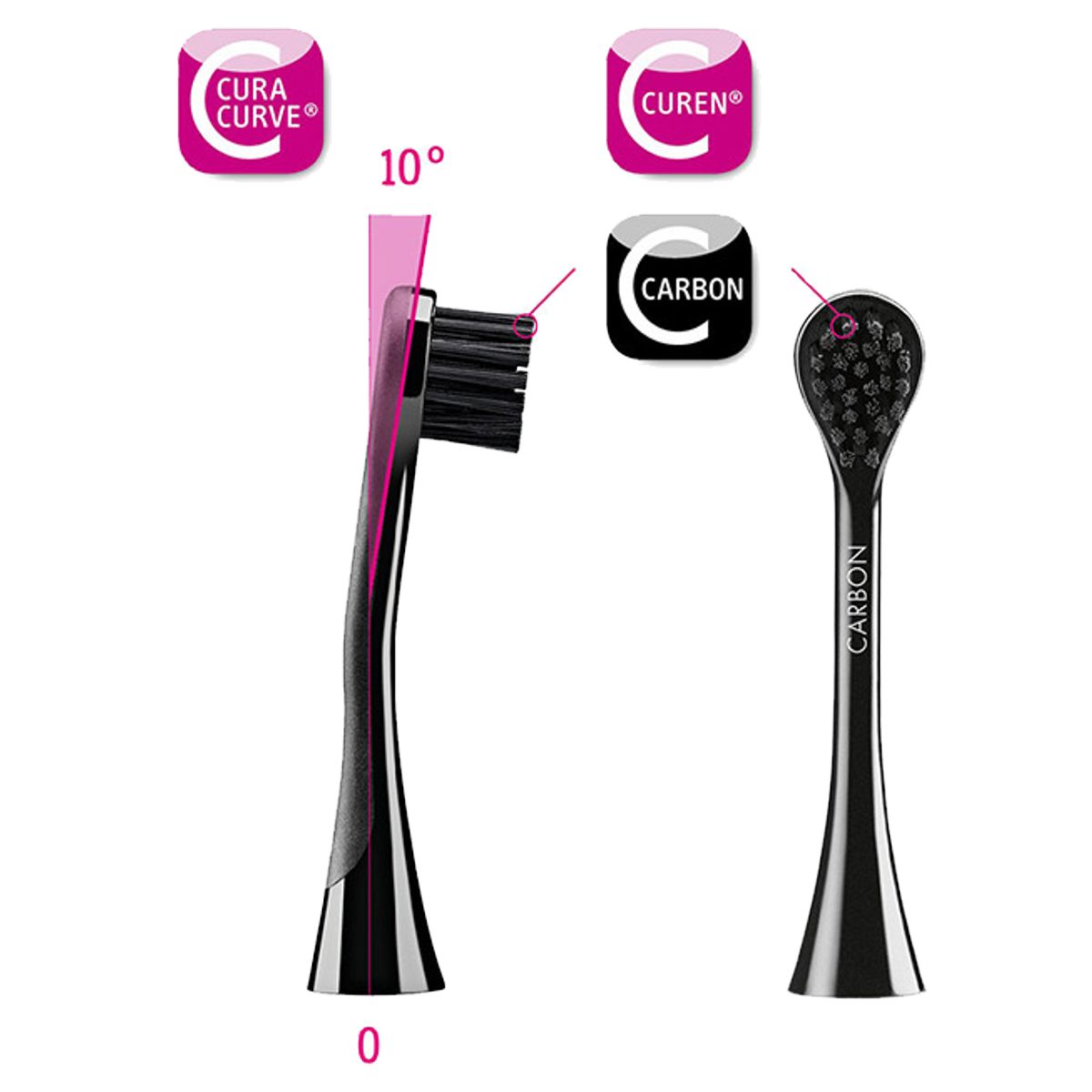 Curaprox Hydrosonic Black is white sonic Toothbrush Curaprox Hydrosonic Black is white sonic Toothbrush