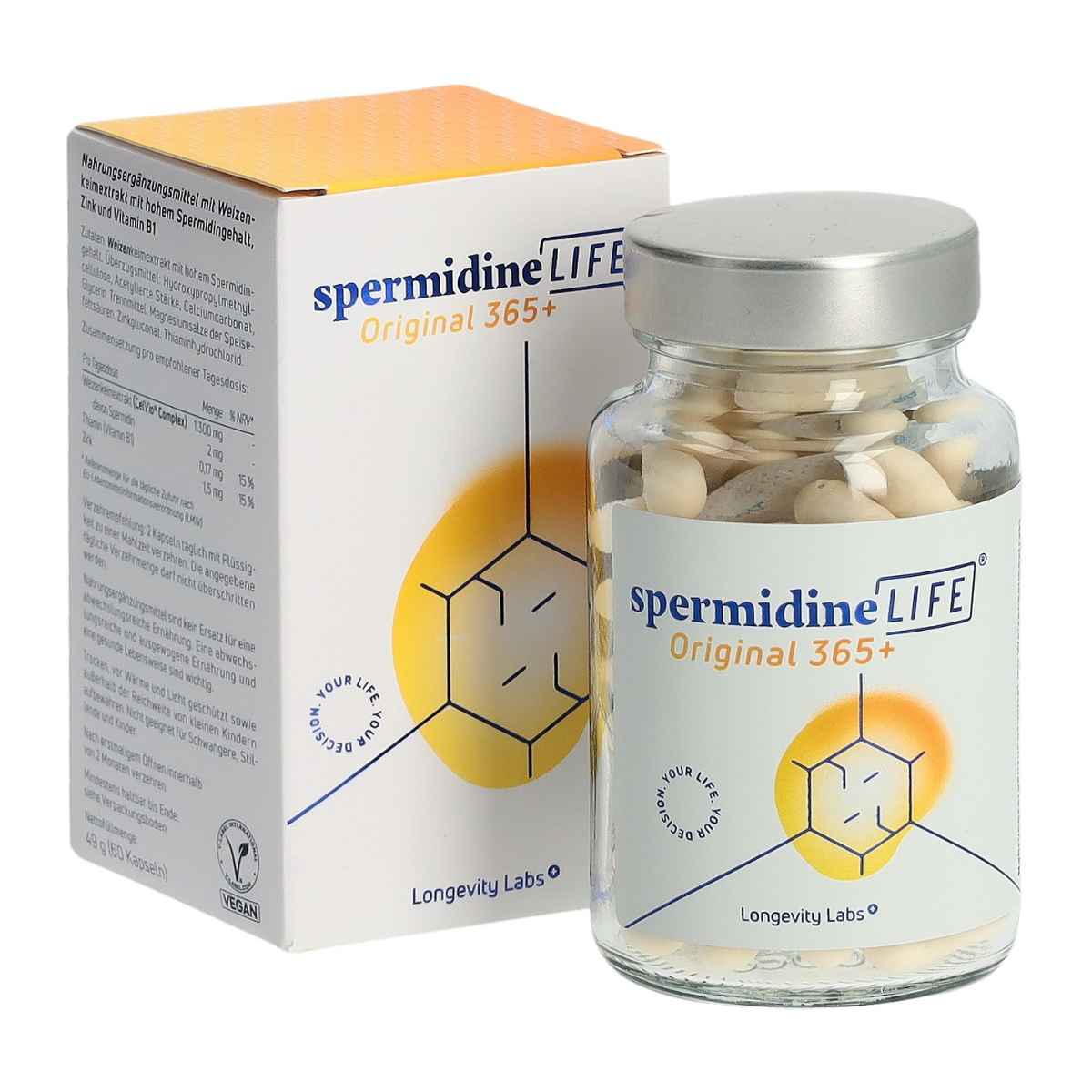Spermidinelife Original 365+ Kapseln 2 mg 60 Stück