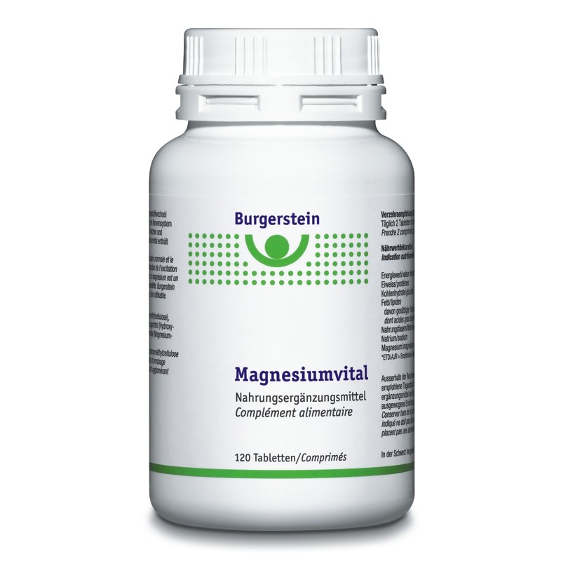 Burgerstein Magnesiumvital Tabletten 120 Stück Burgerstein Magnesiumvital Tabletten 120 Stück