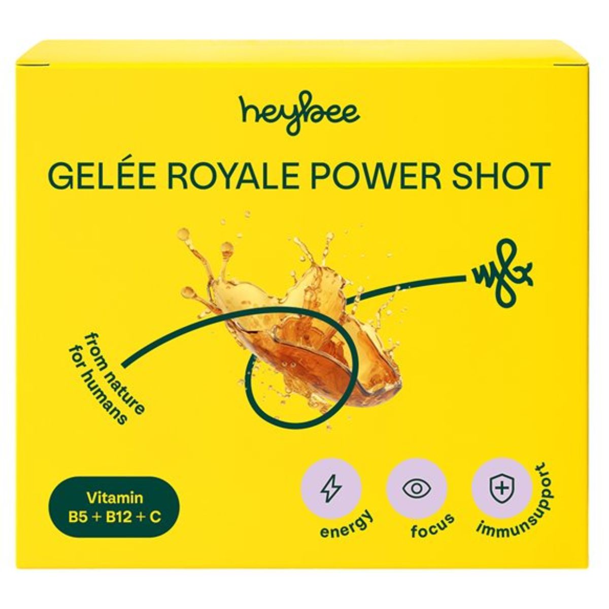 Heybee Gelée Royale Power Shot 10 Trinkapullen à 12 ml