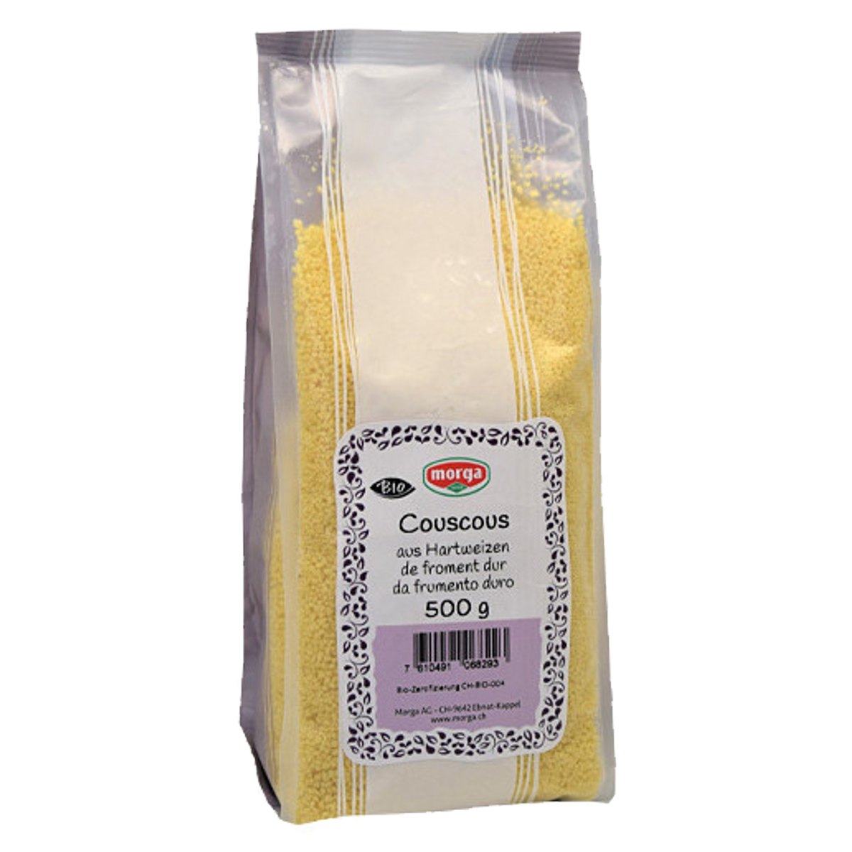 Morga Couscous Bio Beutel 500 g