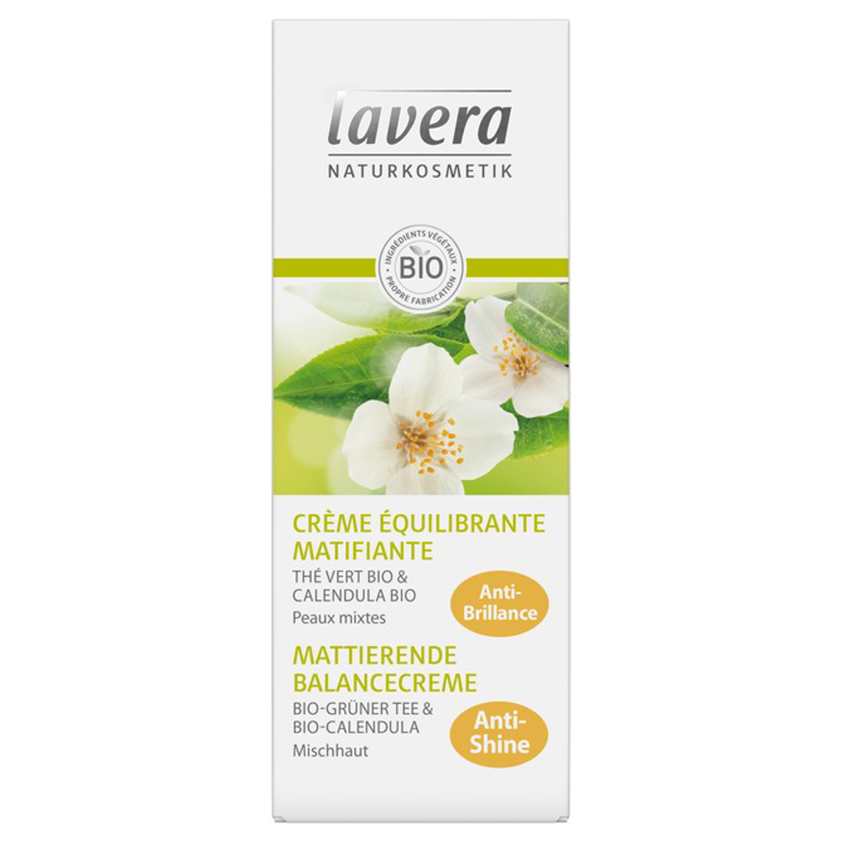 Lavera Mattierende Balancecreme Grüner Tee 50 ml