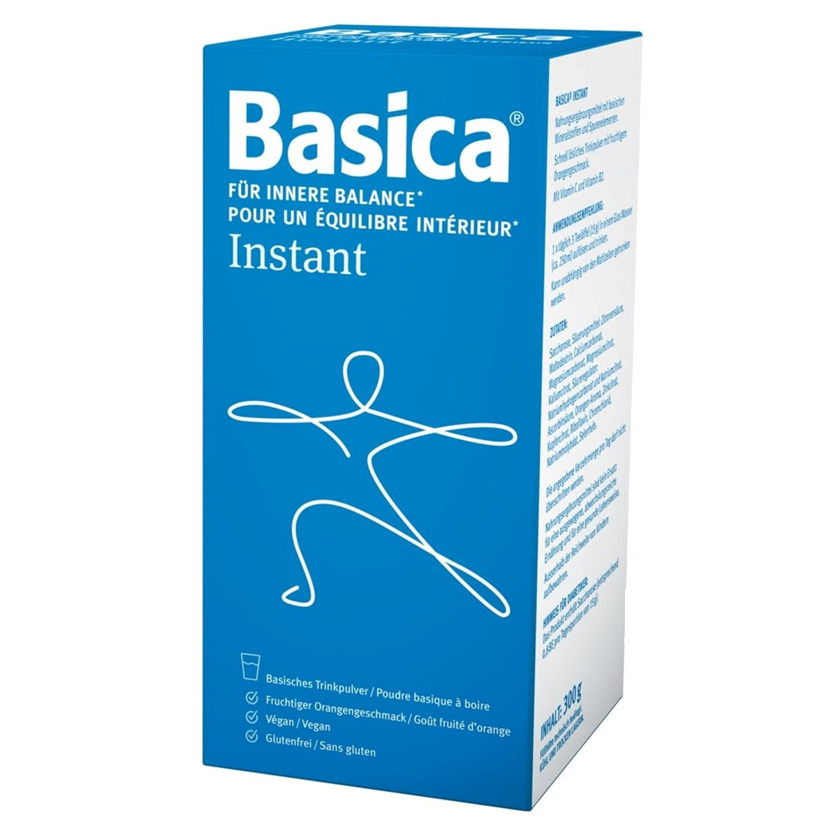 Basica Instant Getränke Pulver orange 300 g Basica Instant Getränke Pulver orange 300 g