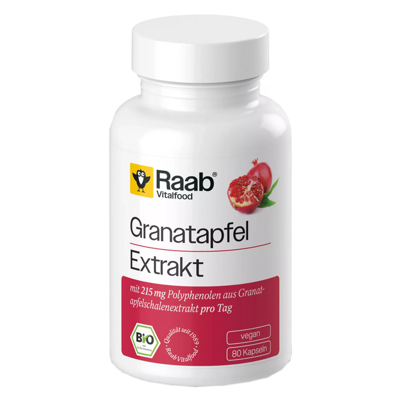 Raab Granatapfel Extrakt Kapseln 80 Stück