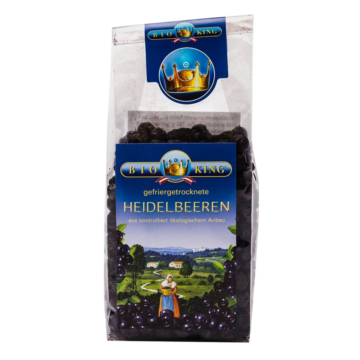 Bioking Heidelbeeren gefriergetrocknet 40 g Bioking Heidelbeeren gefriergetrocknet 40 g
