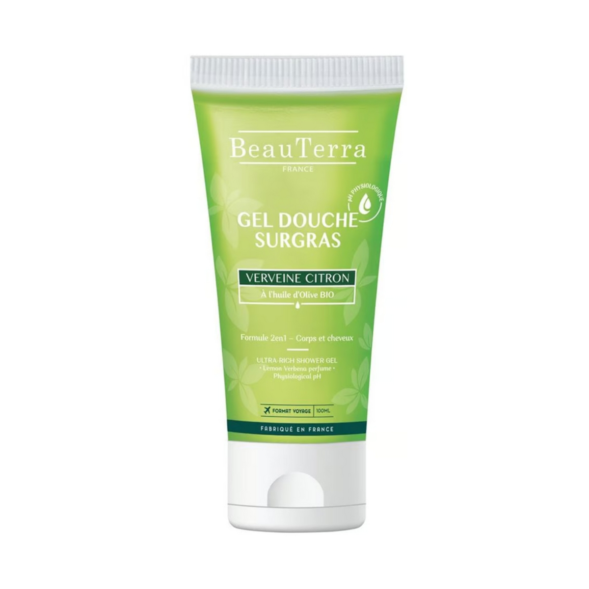 BeauTerra Gel douche riche verveine 100 ml BeauTerra Gel douche riche verveine 100 ml