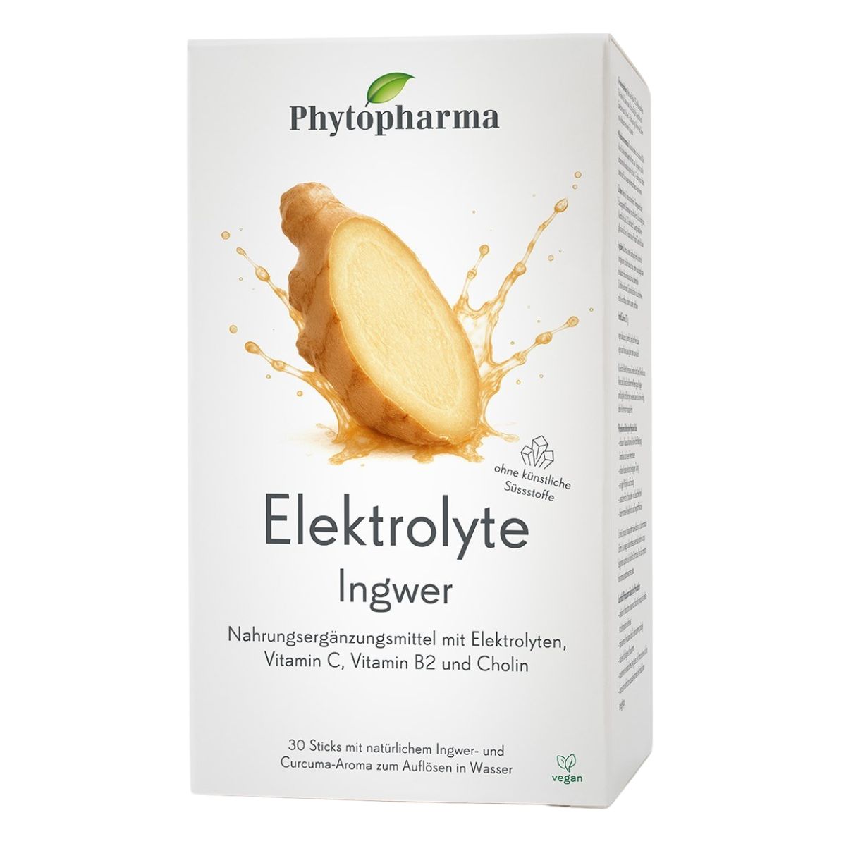 Phytopharma Bâtonnets d'électrolytes 30 pièces gingembre