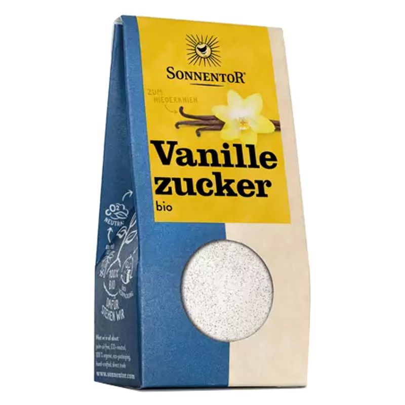 SONNENTOR Vanillezucker gemahlen Bio 50 g