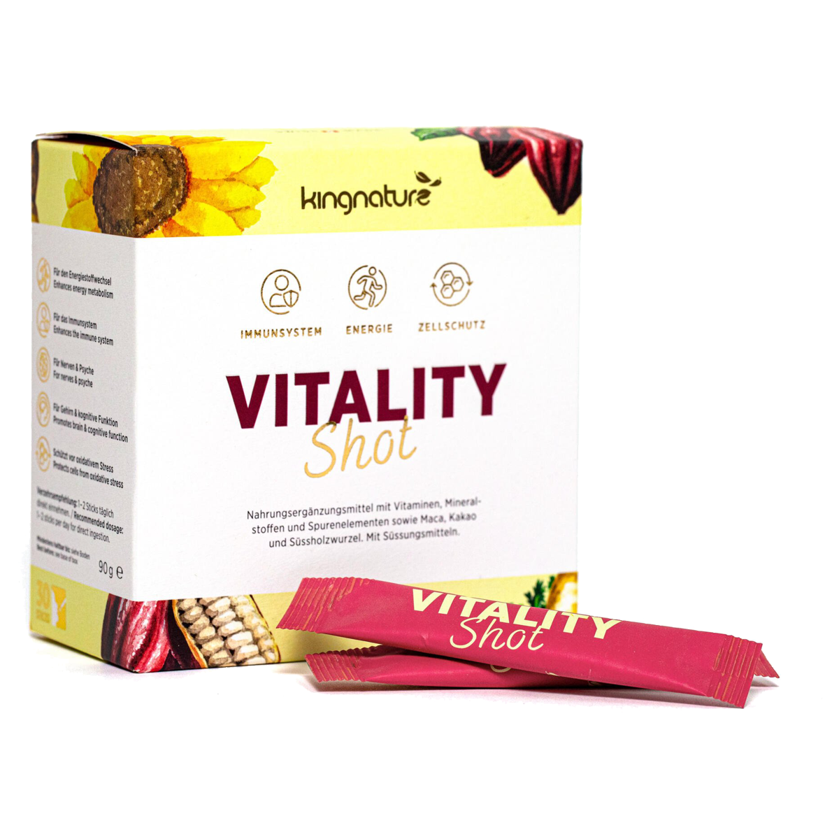 Kingnature Vitality Shot 90 g Kingnature Vitality Shot 90 g