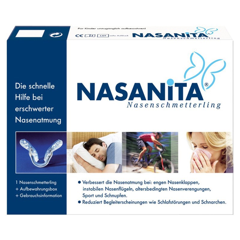 NASANITA Nasenschmetterling NASANITA Nasenschmetterling