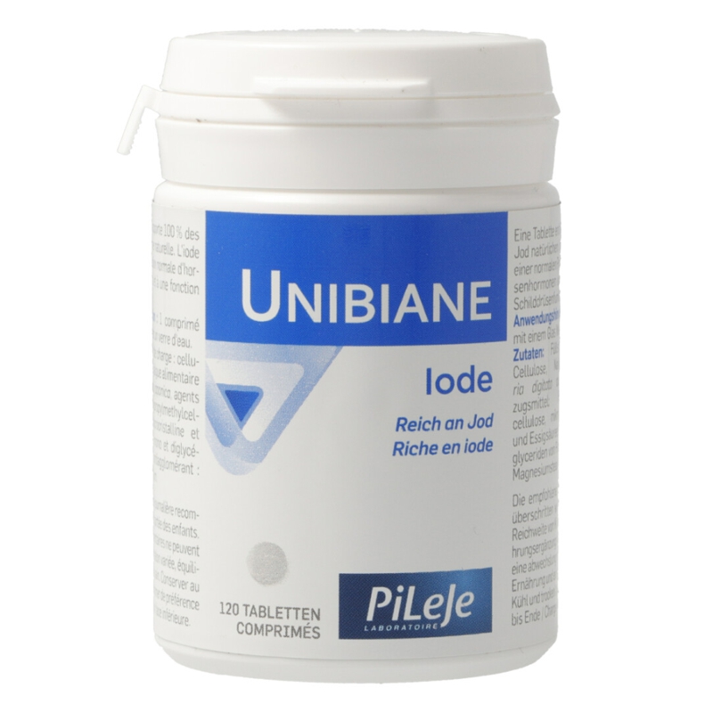 UNIBIANE Iode Tabletten 120 Stück UNIBIANE Iode Tabletten 120 Stück