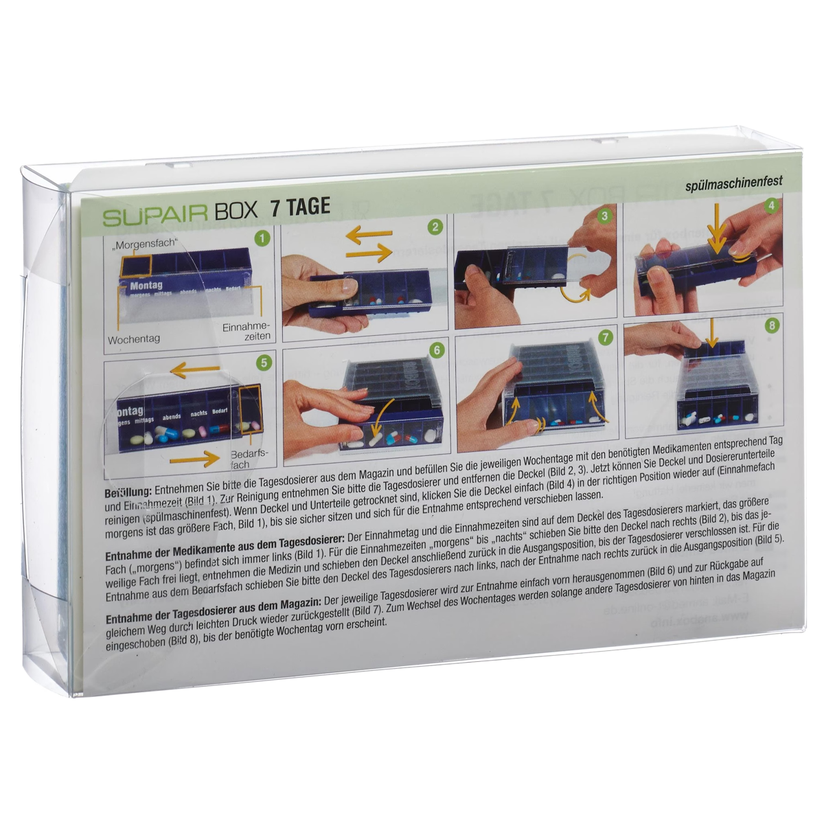 SUPAIRBOX 7 Tage D/F rainbow SUPAIRBOX 7 Tage D/F rainbow