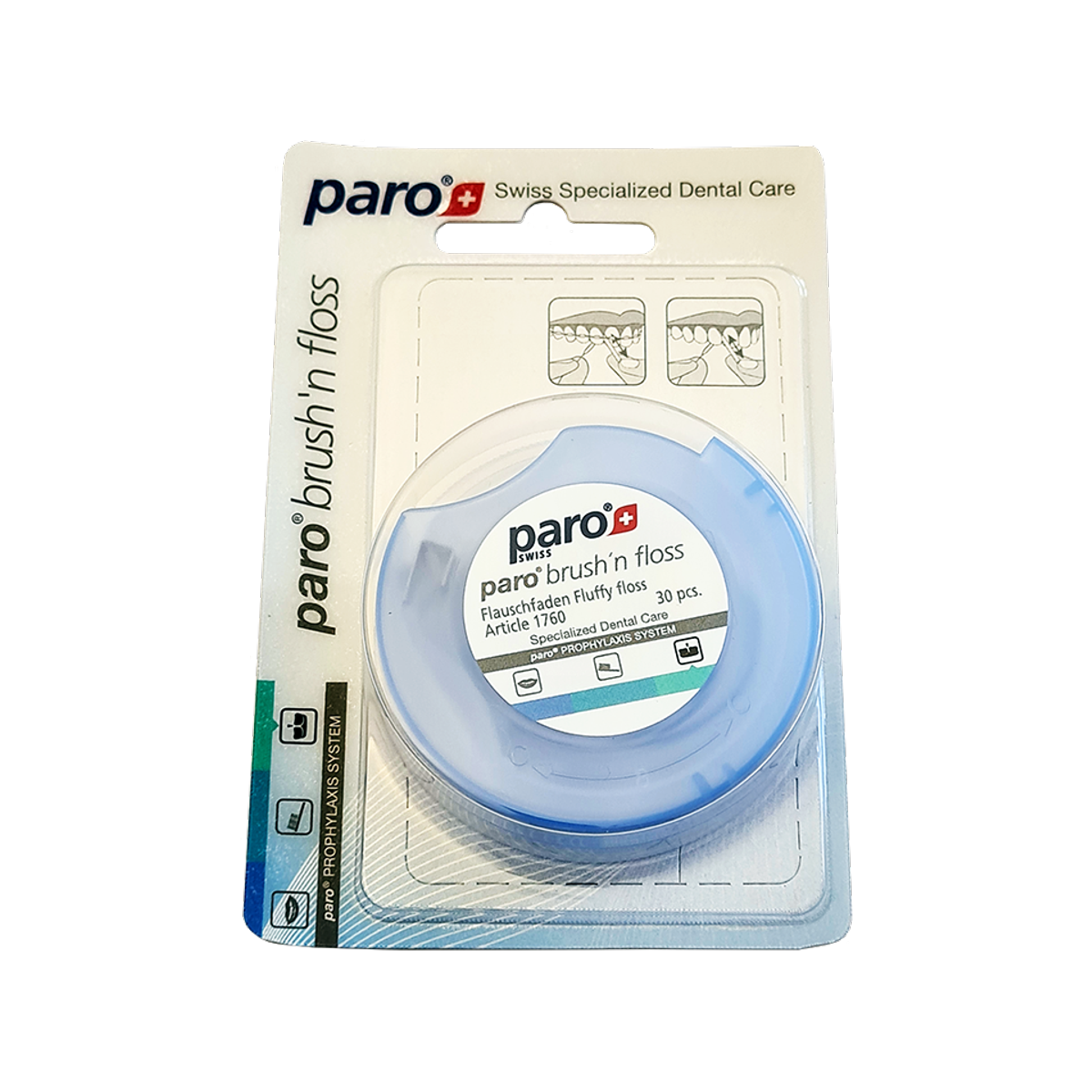 Paro Brush'n Floss Zahnseide Paro Brush'n Floss Zahnseide