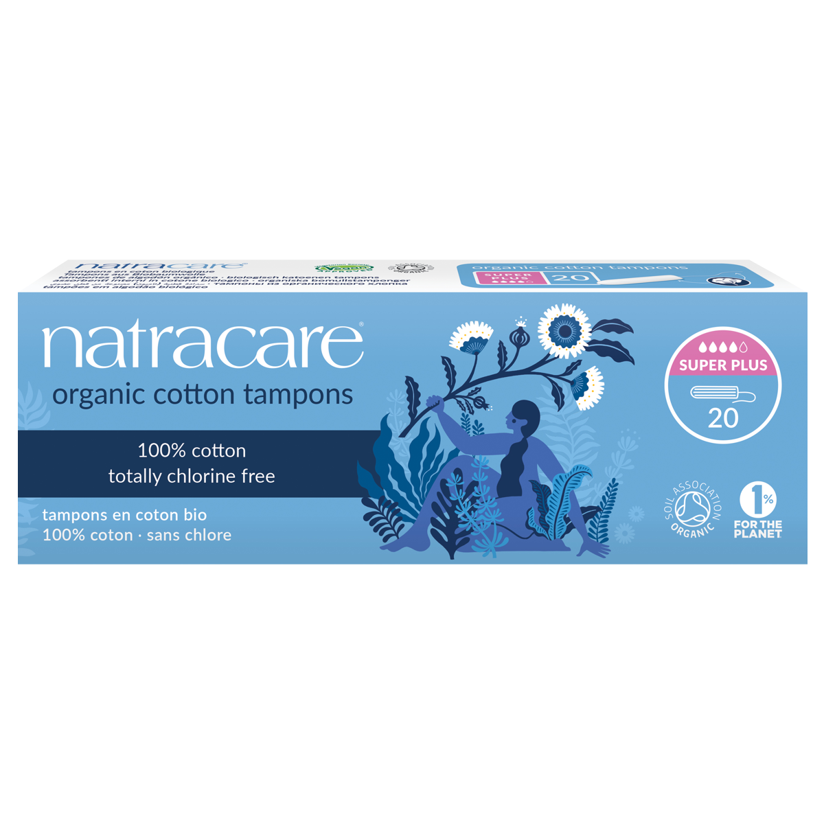 Natracare Tampons super plus 20 Stück Natracare Tampons super plus 20 Stück