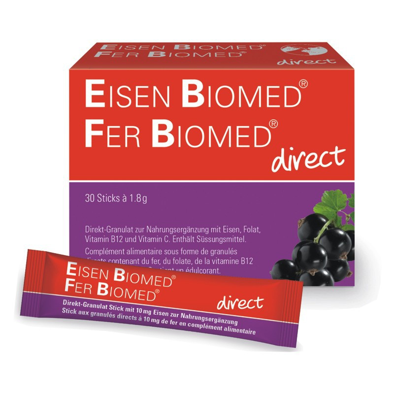 EISEN BIOMED direct Granulat Sticks 30 Stück EISEN BIOMED direct Granulat Sticks 30 Stück
