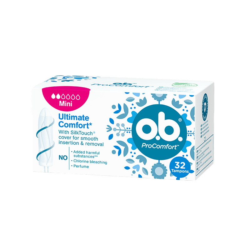 o.b. Tampons ProComfort Mini 32 Stück o.b. Tampons ProComfort Mini 32 Stück