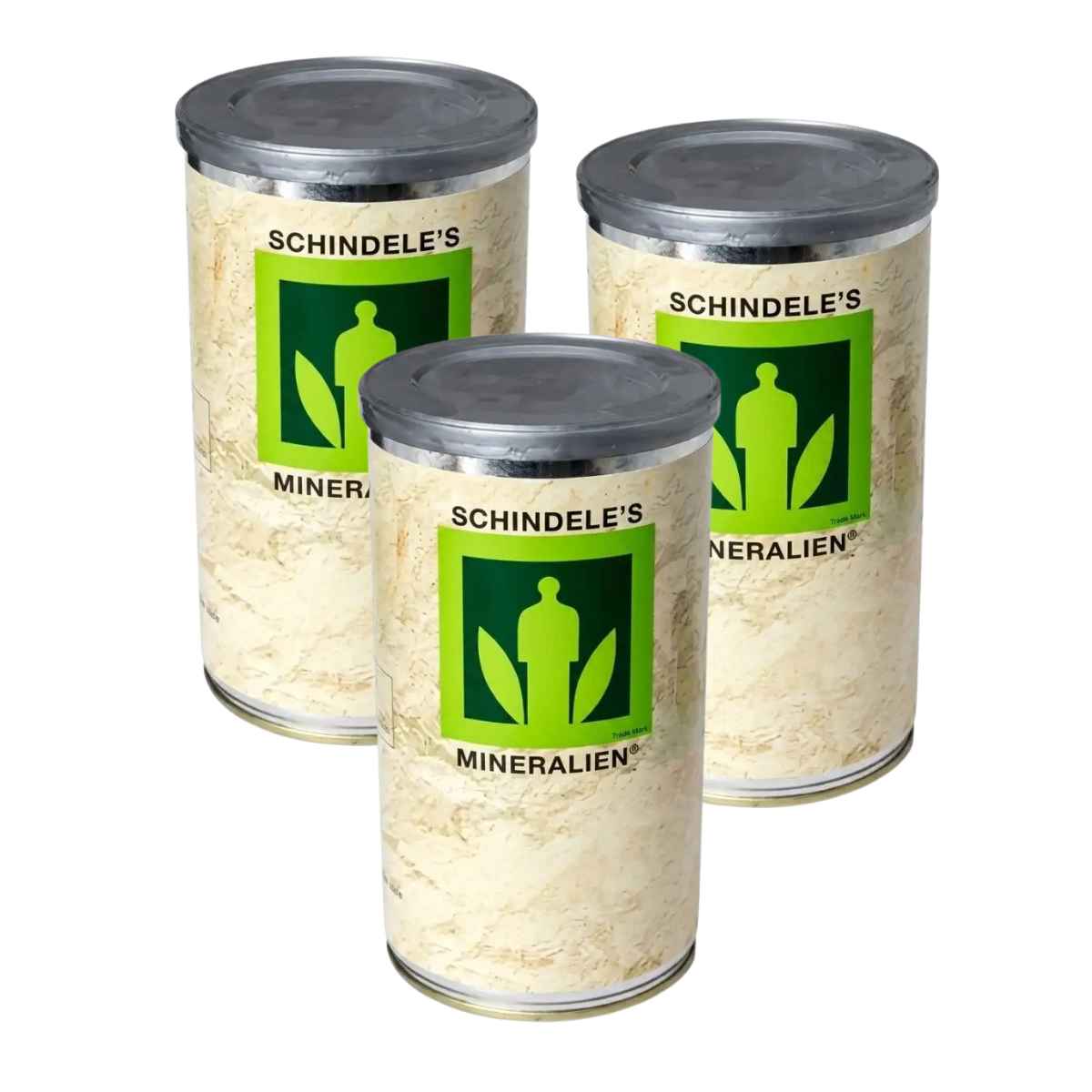 Schindeles Mineralien Pulver 3x 400 g