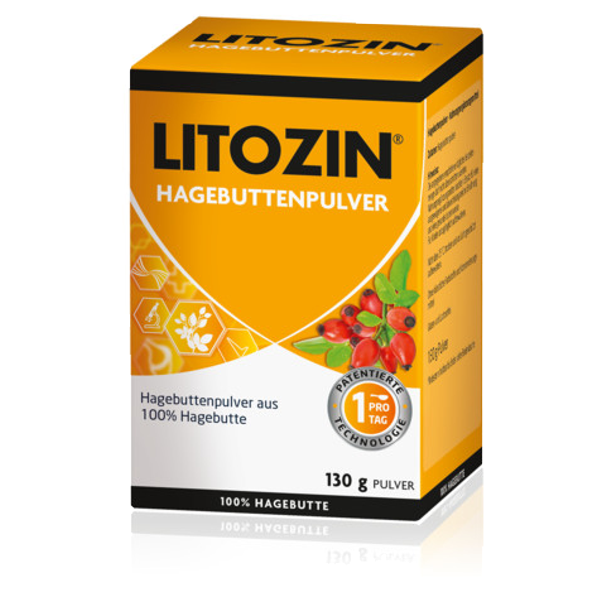 Litozin Hagebuttenpulver Dose 130 g Litozin Hagebuttenpulver Dose 130 g