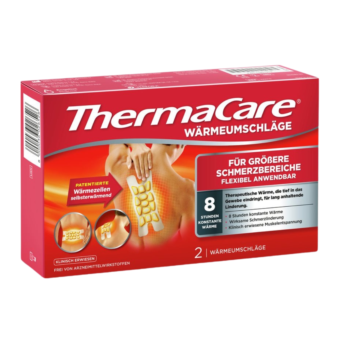 Thermacare grössere Schmerzbereiche 2 Stk Thermacare grössere Schmerzbereiche 2 Stk