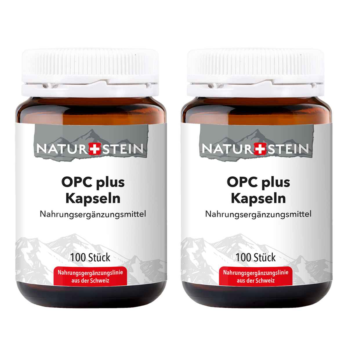 Aktion: Naturstein OPC plus Kapseln 2x 100 Stück