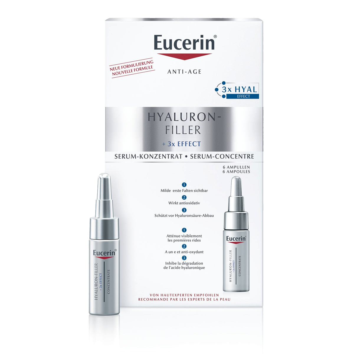 Eucerin Hyaluron-Filler Serum Konzentrat 6 x 5 ml Eucerin Hyaluron-Filler Serum Konzentrat 6 x 5 ml
