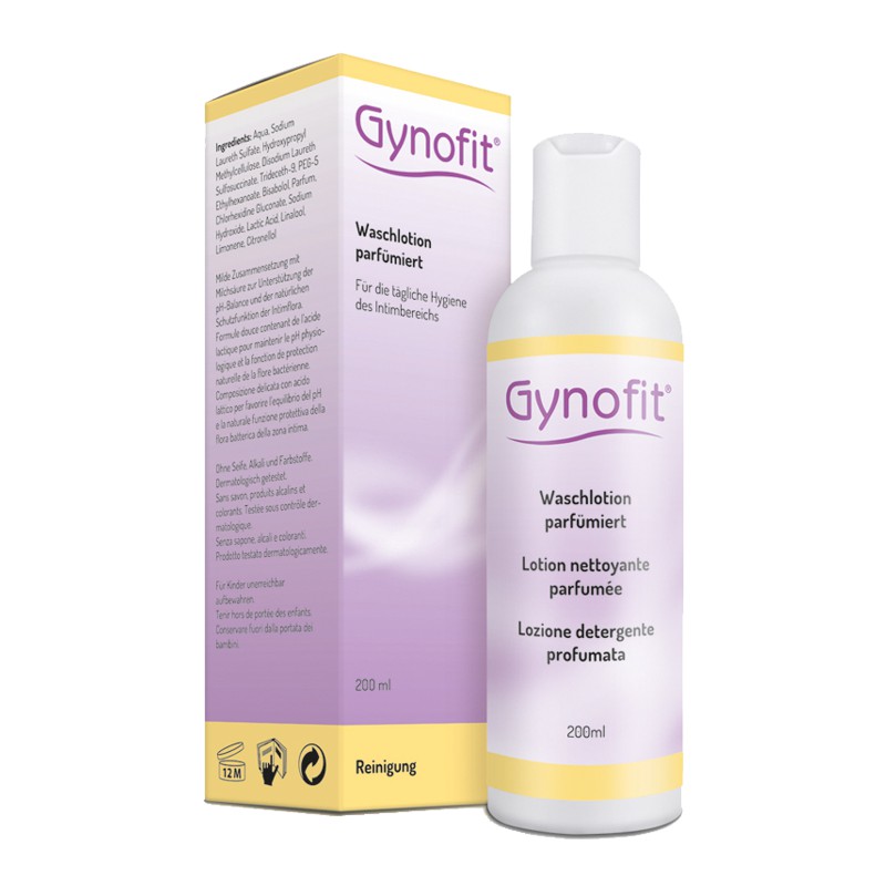 Gynofit Waschlotion parfümiert 200 ml Gynofit Waschlotion parfümiert 200 ml